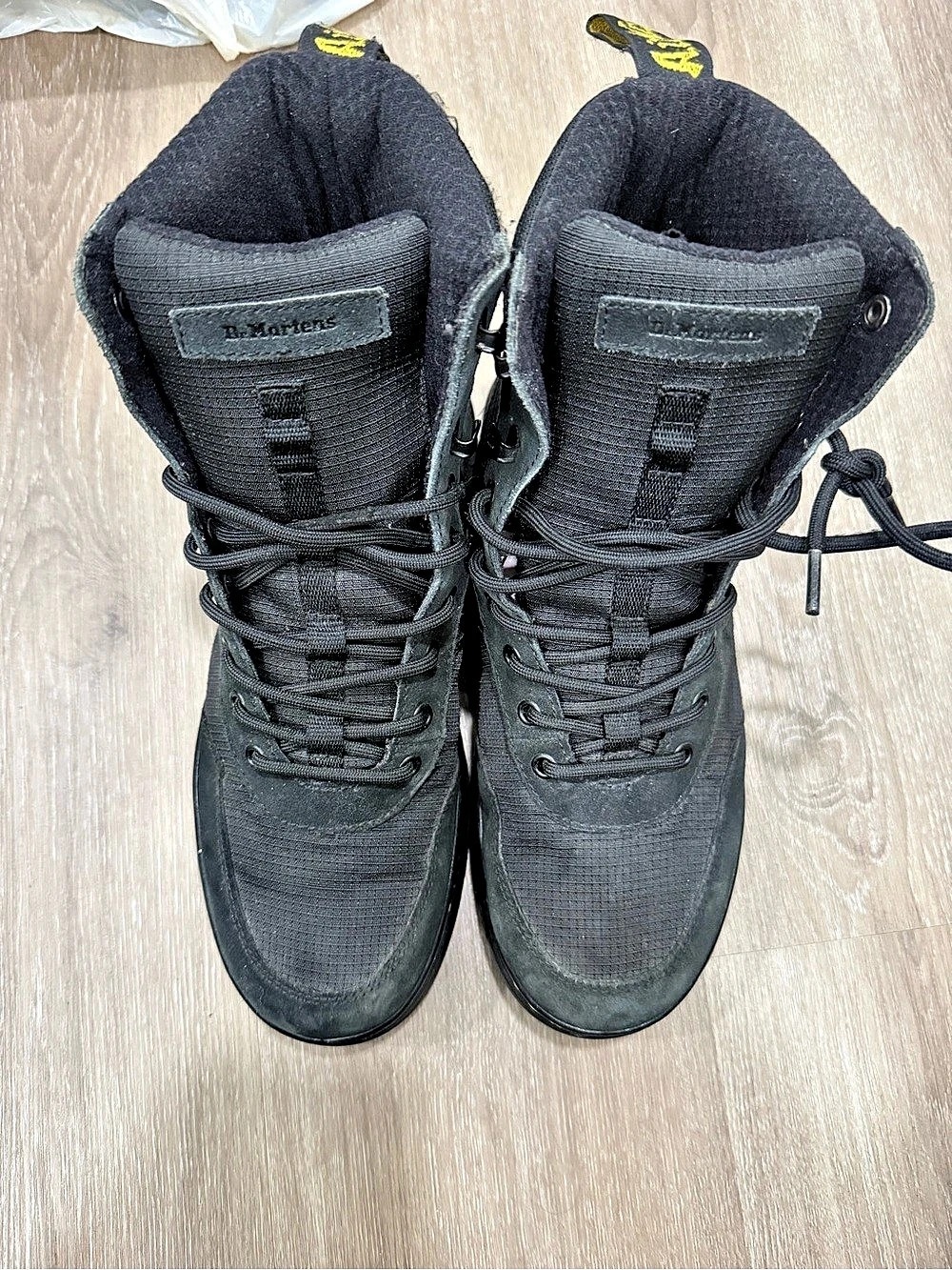 Dr. Martens Combs Tech Utility Boot Black Lace-Up Boots